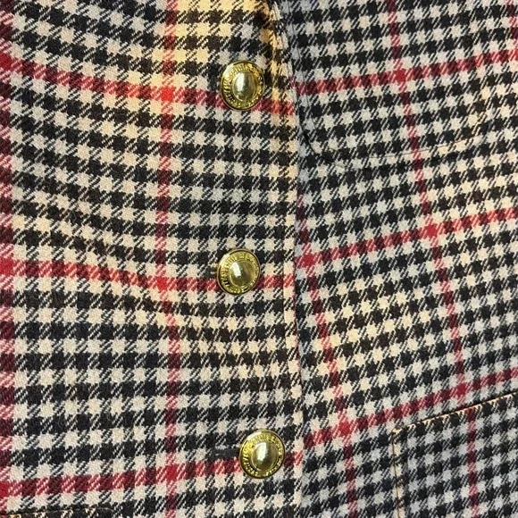 Rowing Blazers Tweed Herringbone Gun Check Preppy 100% Wool XS Womens‎ Blazer - Picture 4 of 14